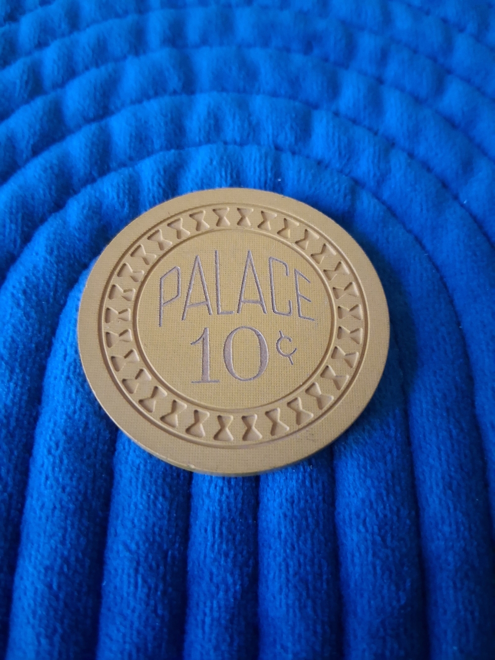 Vintage 1950s token from the "Palace Club" in Reno, Nevada